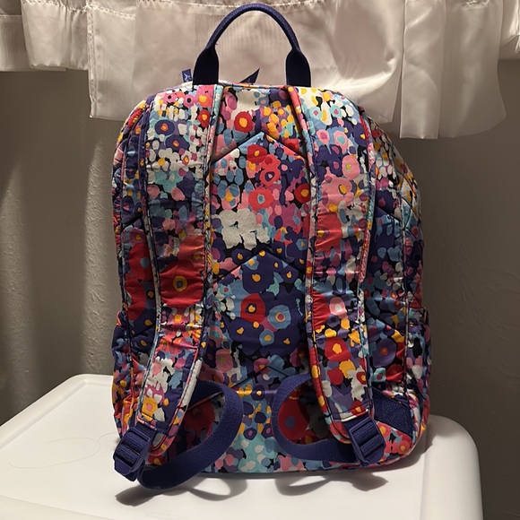 Large Vera Bradley laptop backpack - Picture 4 of 5